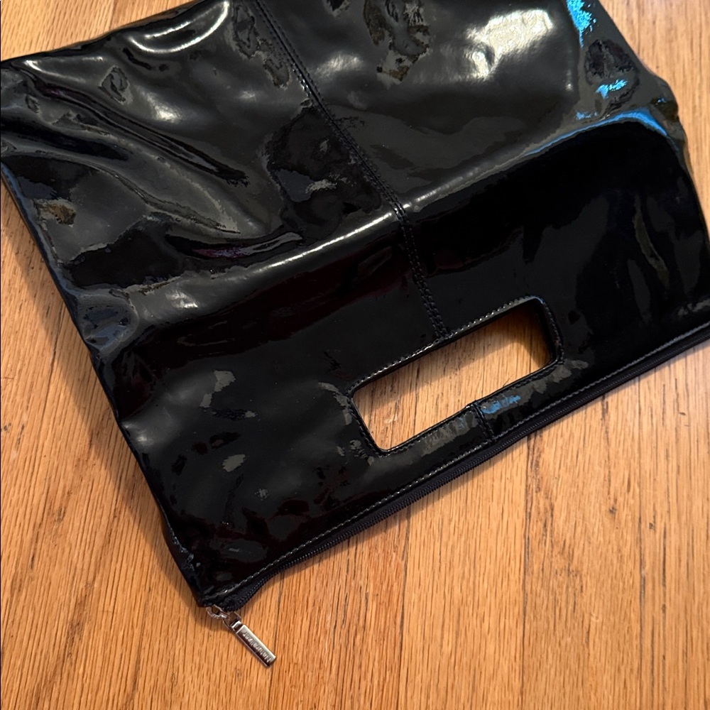 Naturalizer Black Patent Leather Clutch